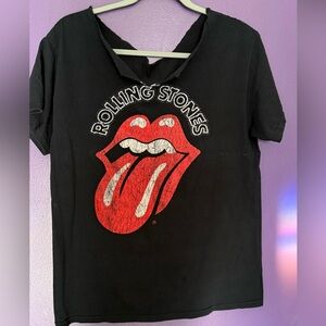 Vintage Rolling Stones Black T-Shirt